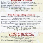 The Syrian Refugee Crisis: The Refugee Experience